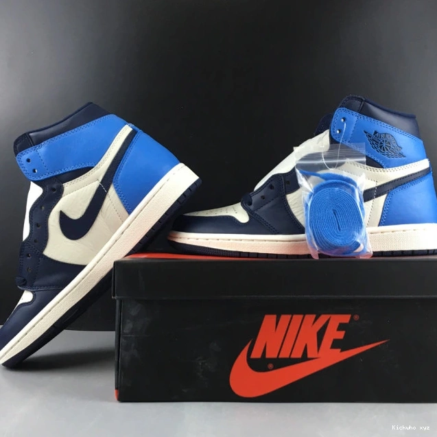 Jordan High 1 Air OG 555088-140 Obsidian Retro 0611